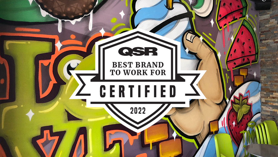QSR BEST BRAND TO WORK FOR CERTIFIED 2022