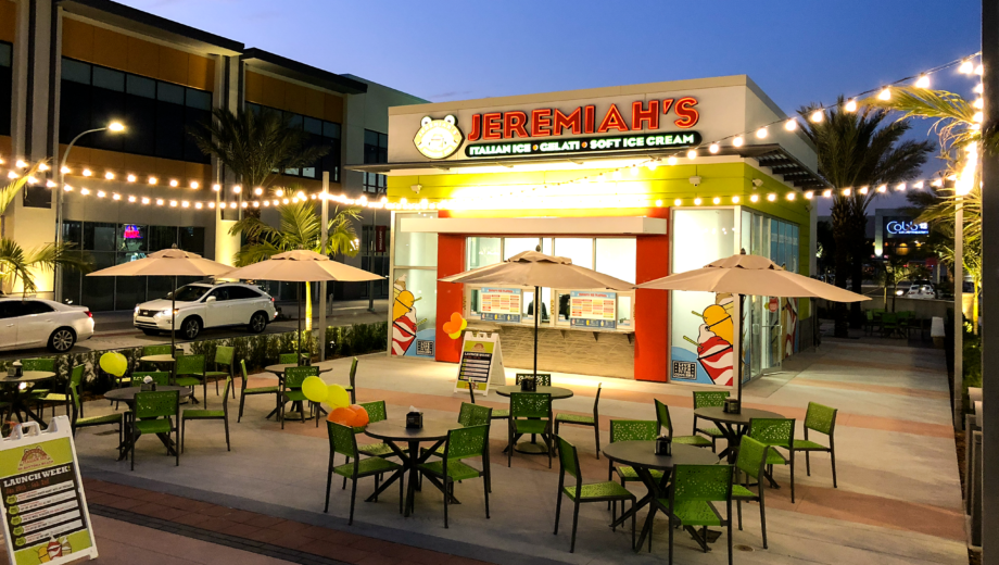 Image of Jeremiah’s exterior at night