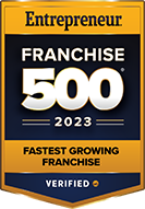 Franchise 500 2023 - FASTEST GROWING FRANCHISE