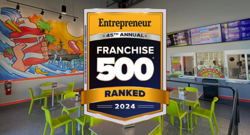 Entrepreneur FRANCHISE 500 RANKED 2024